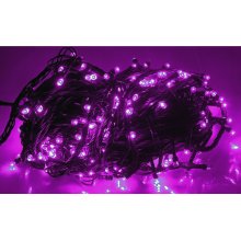 Lampki choinkowe 200 LED, różowe/fioletowe (EL21011)
